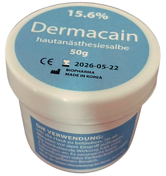 Dermacain Betäubende Tattoo-Creme TKTX