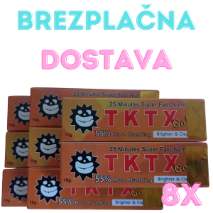 8 x TKTX 55% zlato + Brezplačna dostava
